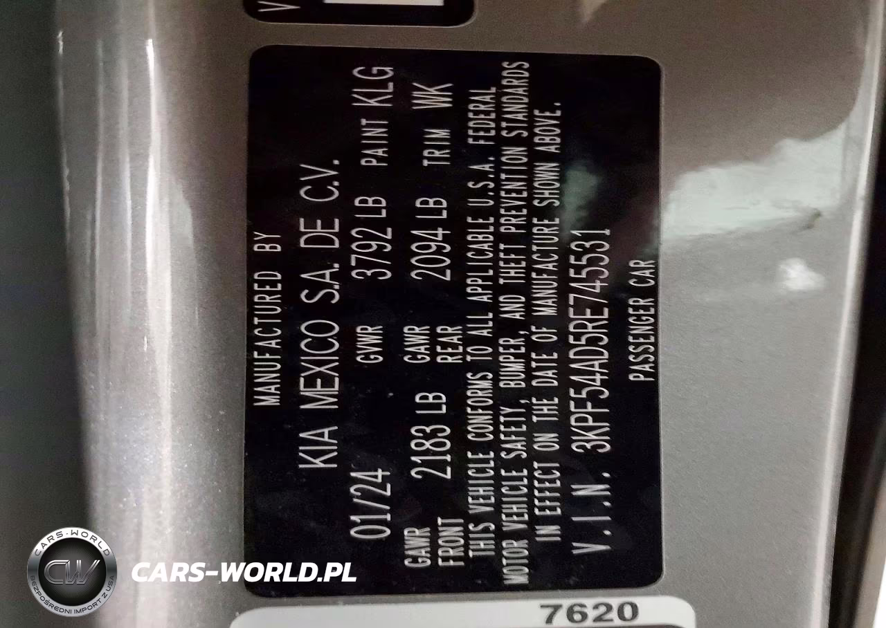 2024 Kia Forte Gt Line VIN:3KPF54AD5RE745531 - 12