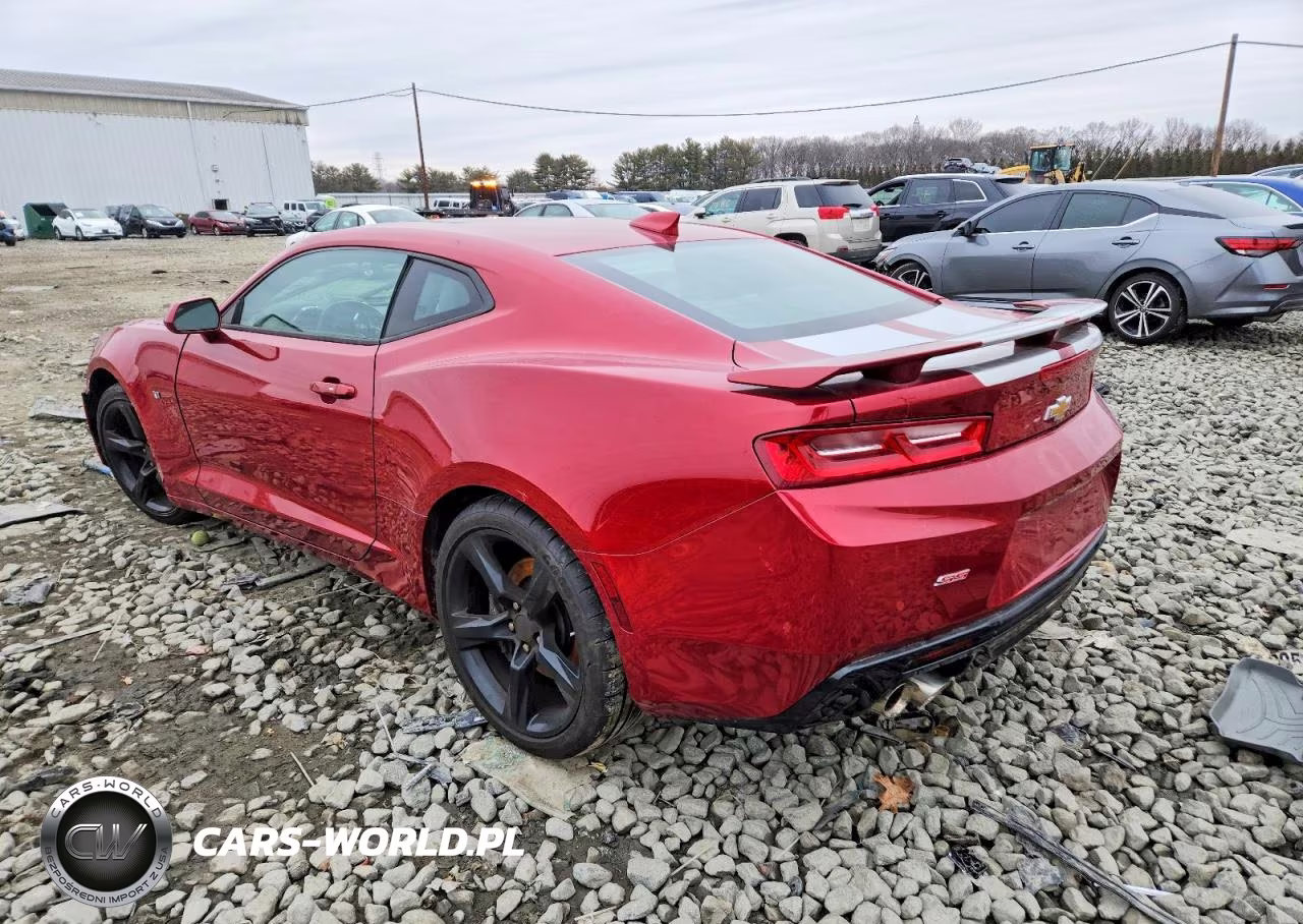 2018 Chevrolet Camaro Ss VIN:1G1FH1R75J0101215 - 2