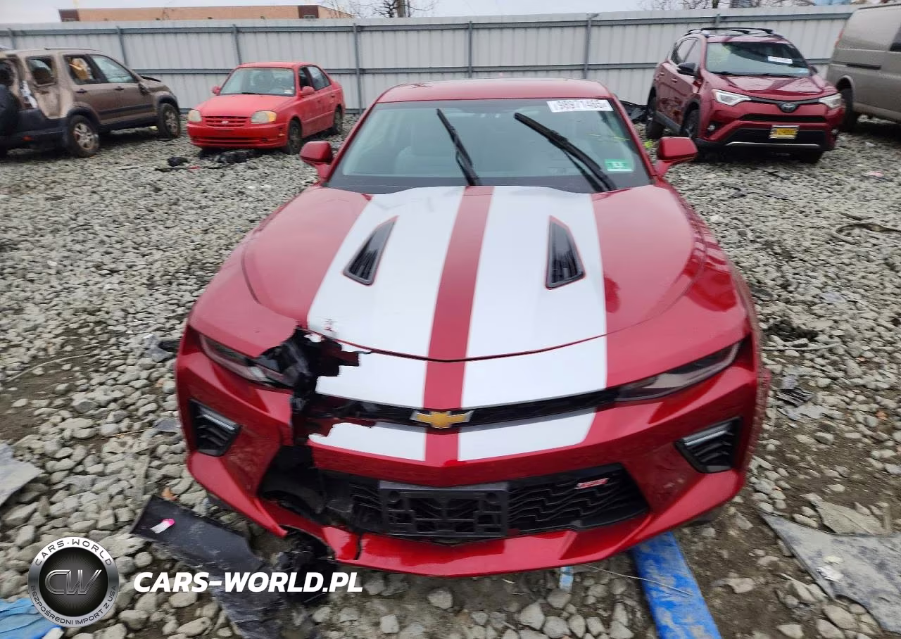 2018 Chevrolet Camaro Ss VIN:1G1FH1R75J0101215 - 5