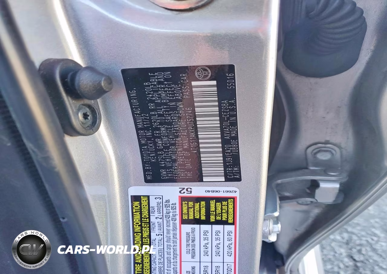 2023 Toyota Camry VIN:4T1G11AKXPU757746 - 12