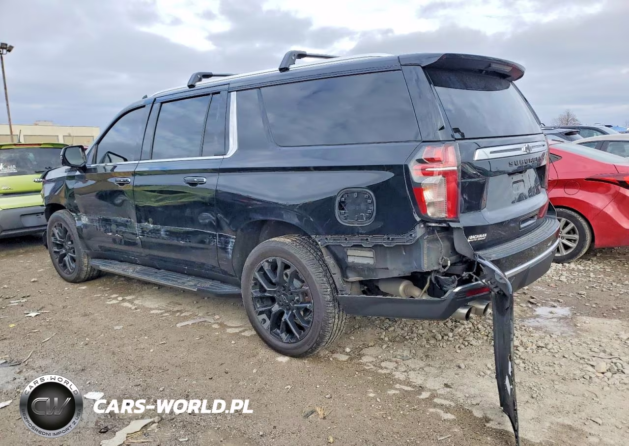2022 Chevrolet Suburban K1500 High Country VIN:1GNSKGKL1NR340612 - 2