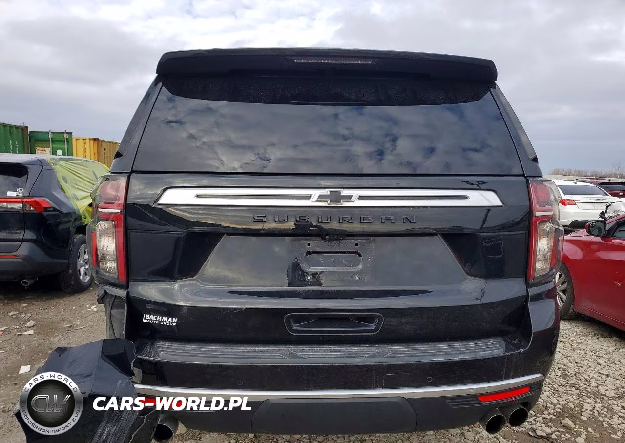 2022 Chevrolet Suburban K1500 High Country VIN:1GNSKGKL1NR340612 - 6