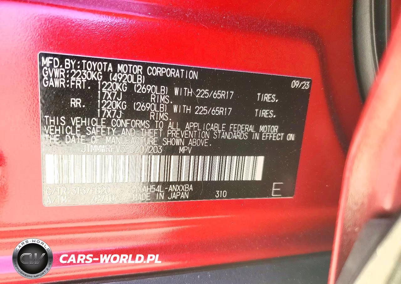 2023 Toyota Rav4 Hybrid Le VIN:JTMMWRFV3PD207203 - 13
