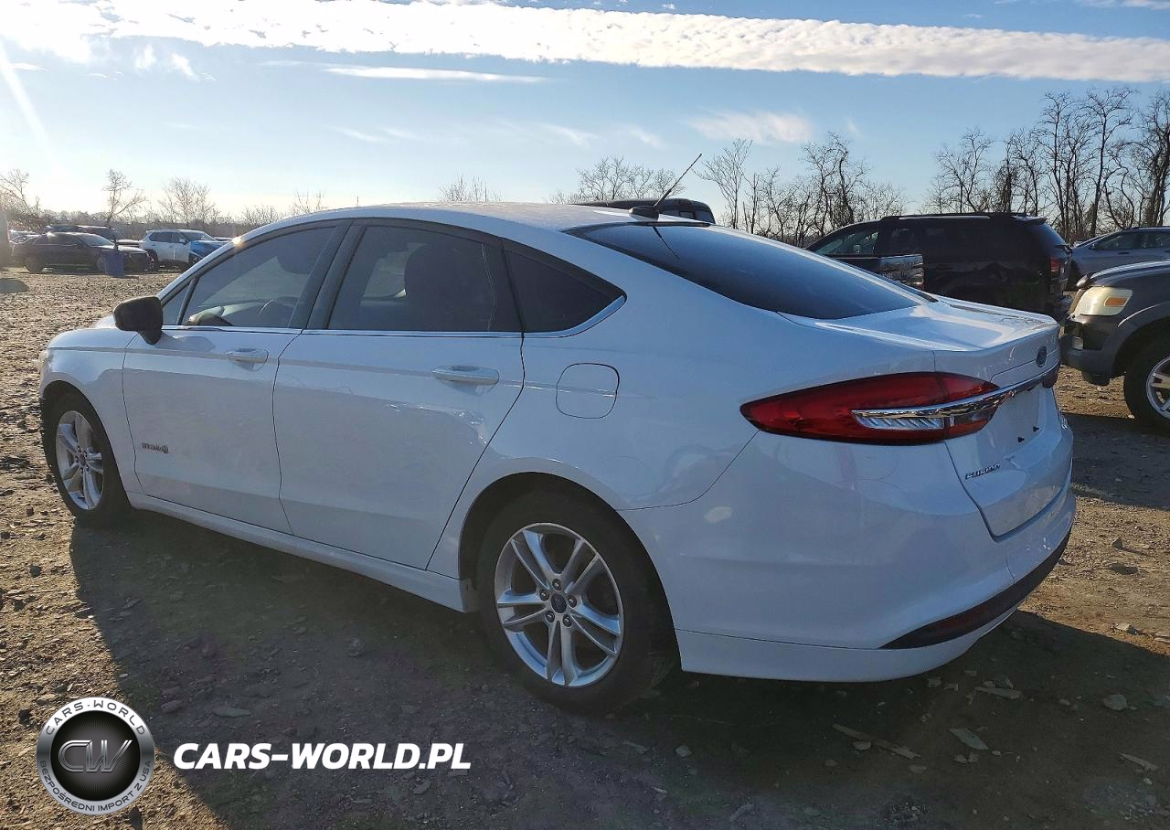 2018 Ford Fusion Se Hybrid VIN:3FA6P0LU6JR115875 - 2