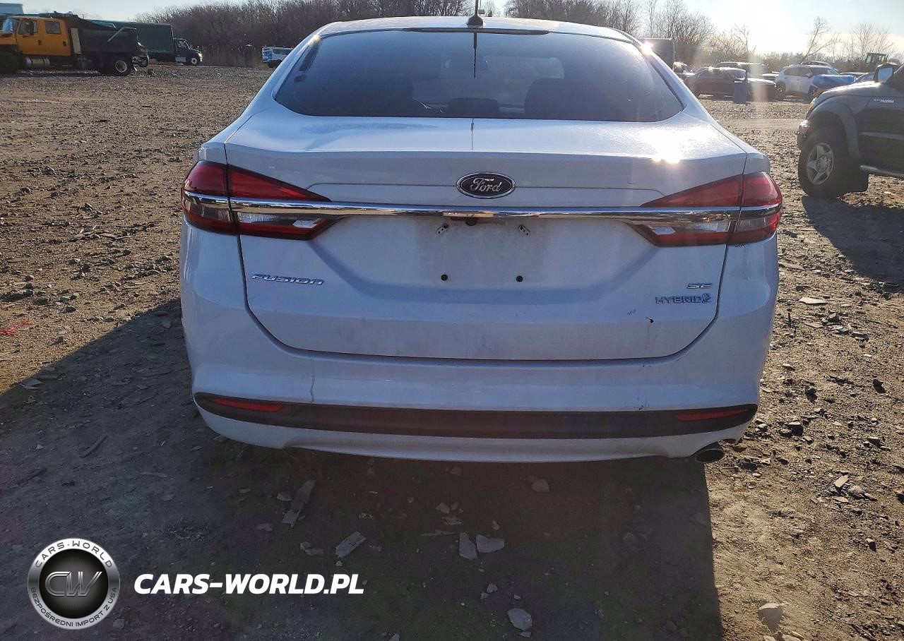 2018 Ford Fusion Se Hybrid VIN:3FA6P0LU6JR115875 - 6