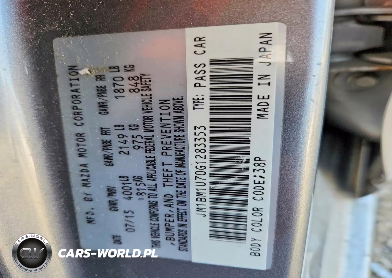 2016 Mazda 3 Sport VIN:JM1BM1U70G1283353 - 13