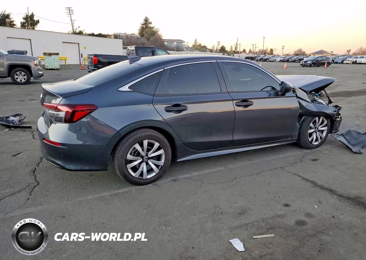 2025 Honda Civic Lx VIN:2HGFE2F20SH567406 - 3