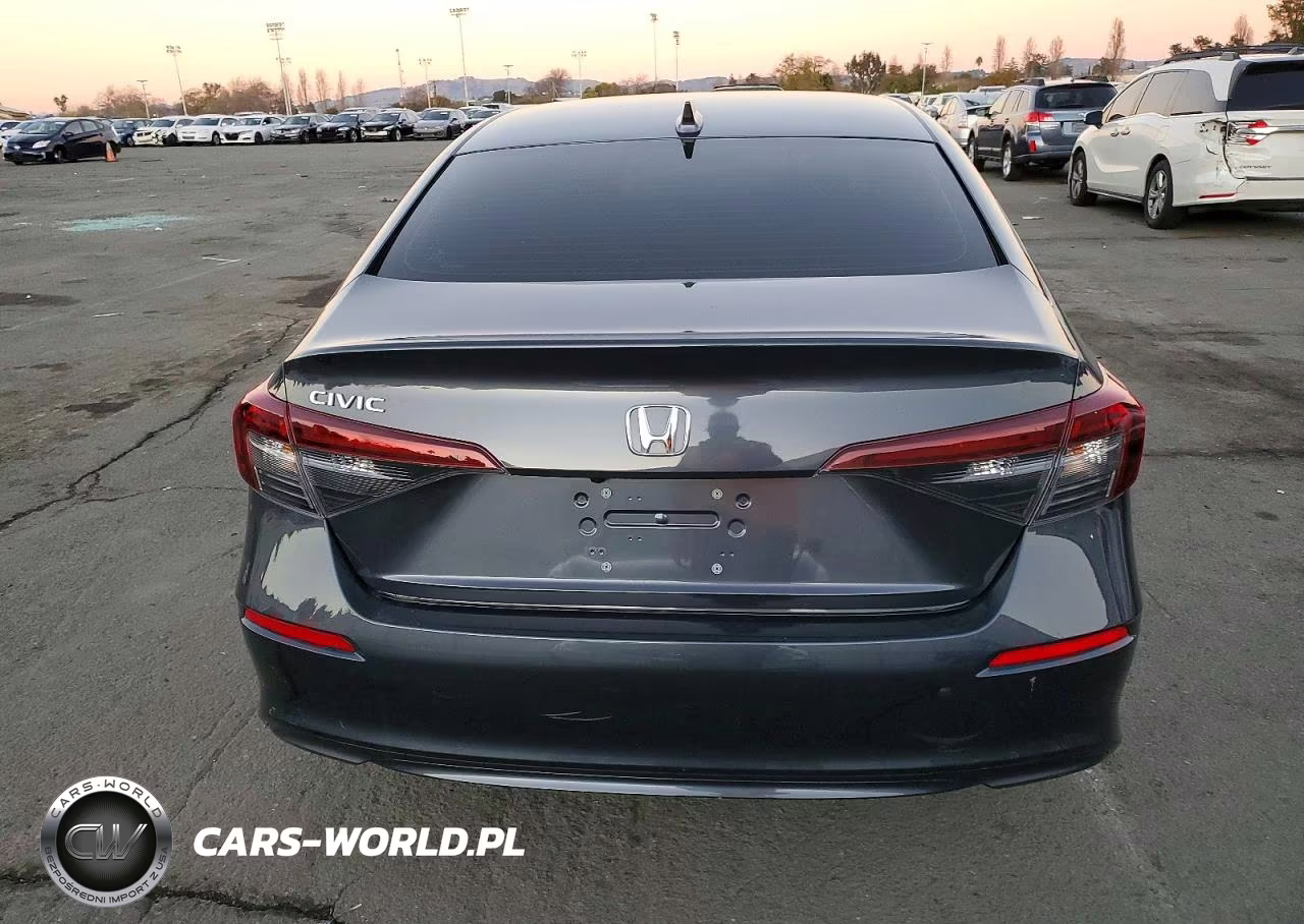 2025 Honda Civic Lx VIN:2HGFE2F20SH567406 - 6
