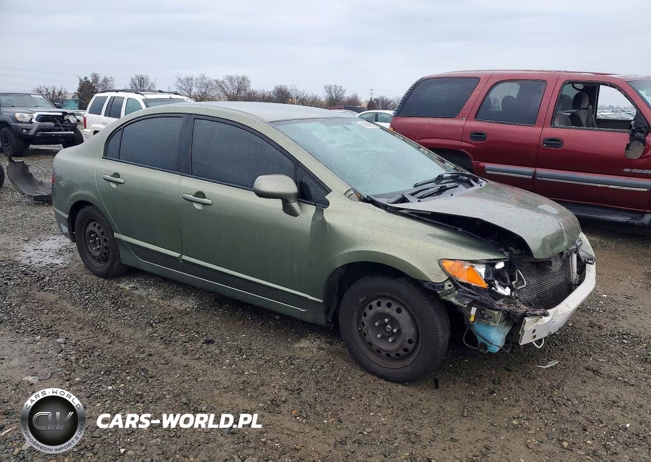 2008 Honda Civic Gx VIN:1HGFA465X8L000326 - 4