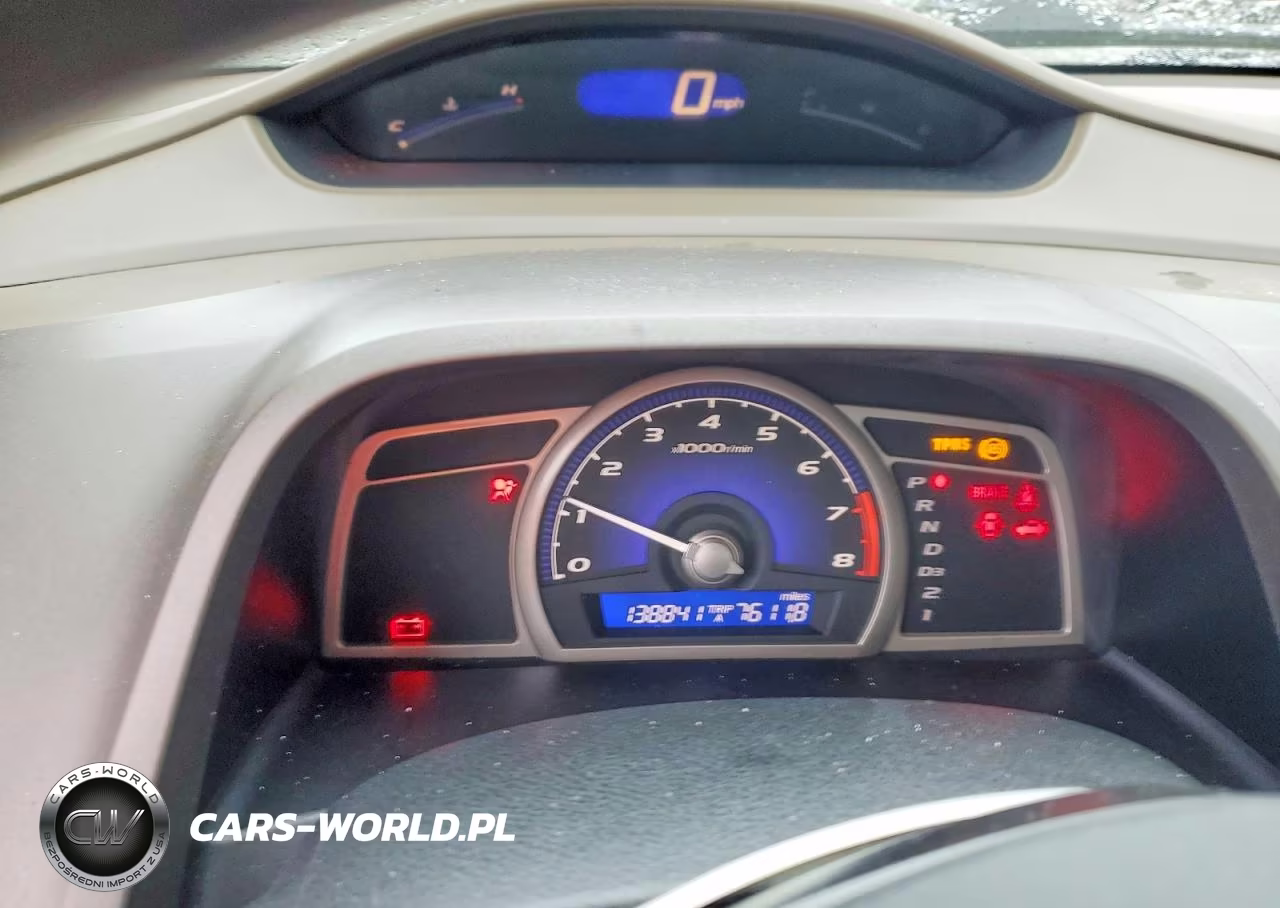 2008 Honda Civic Gx VIN:1HGFA465X8L000326 - 9