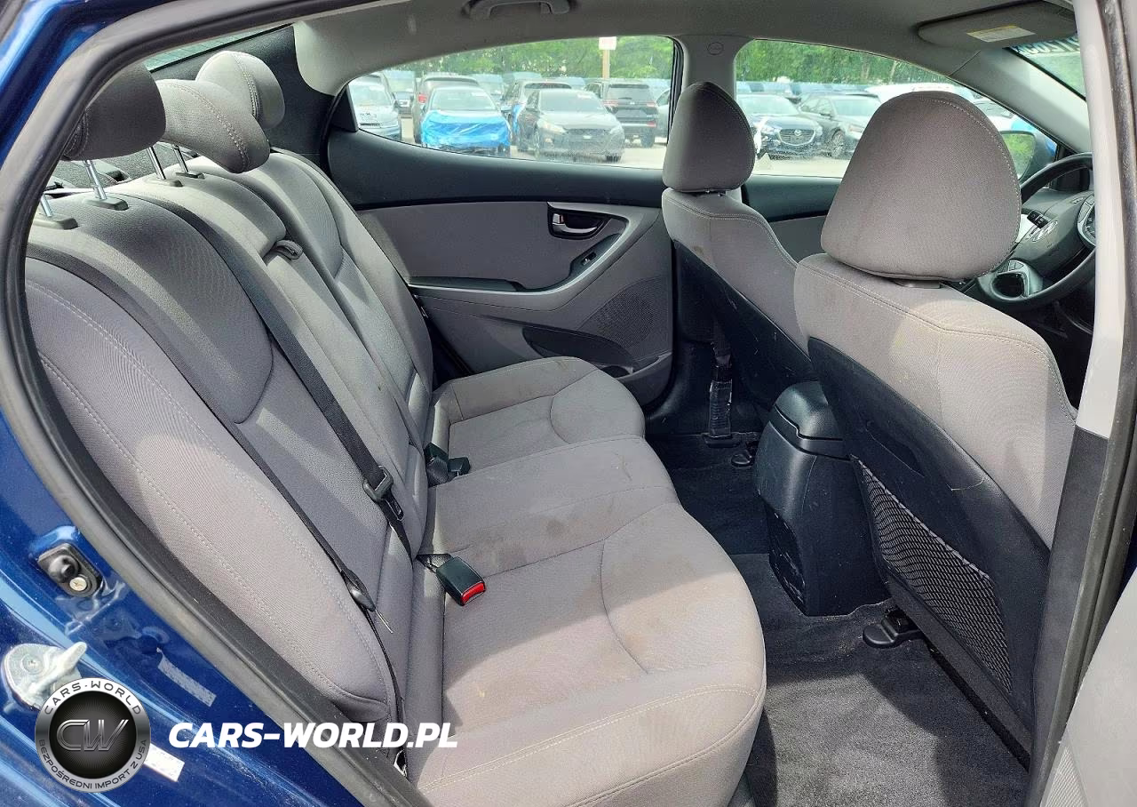 2015 Hyundai Elantra Se VIN:KMHDH4AE6FU446999 - 10