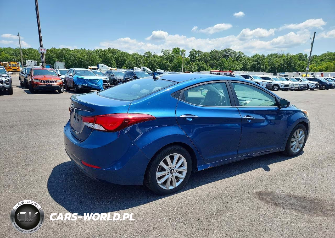 2015 Hyundai Elantra Se VIN:KMHDH4AE6FU446999 - 3