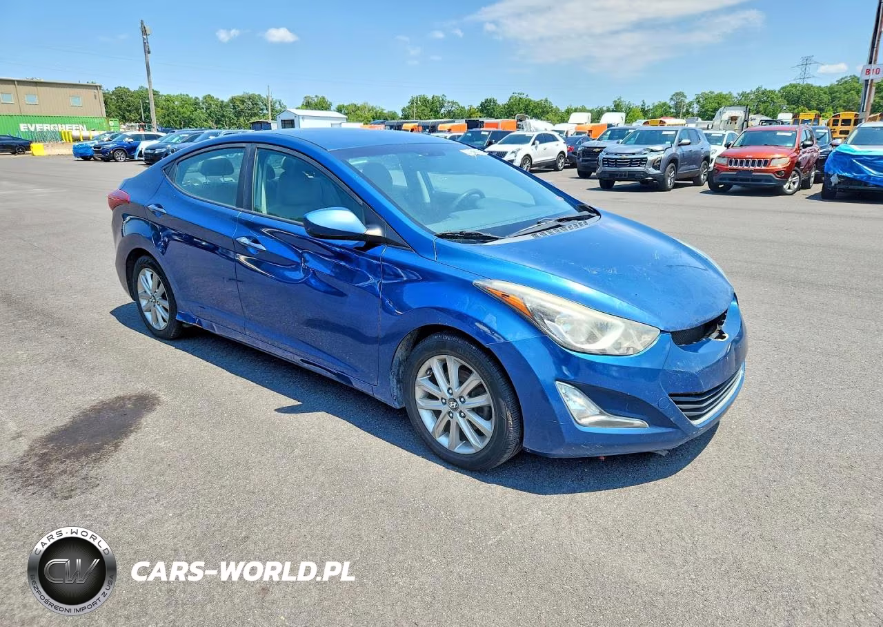 2015 Hyundai Elantra Se VIN:KMHDH4AE6FU446999 - 4