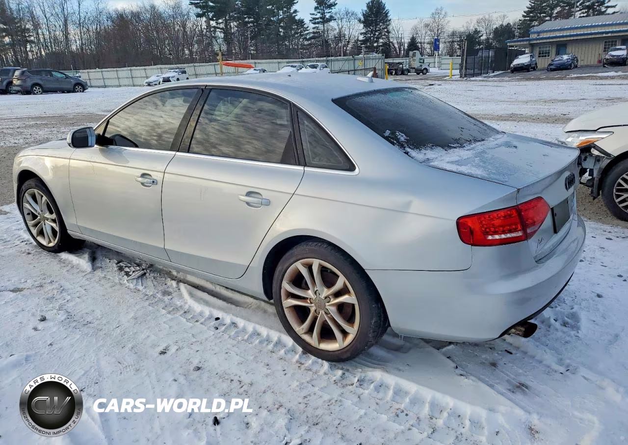 2012 Audi A4 VIN:WAUBFAFL9CN002090 - 2