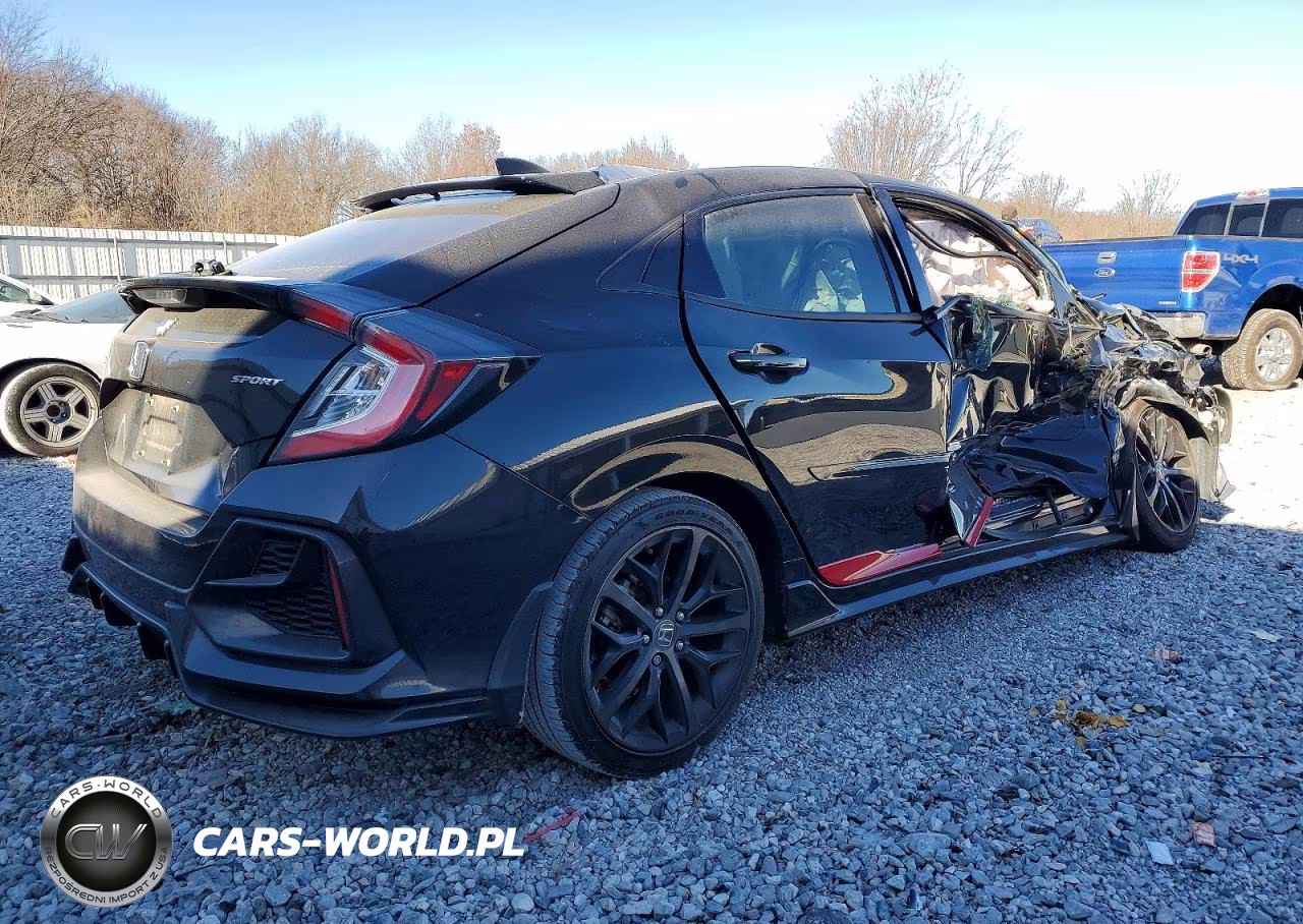 2021 Honda Civic Sport VIN:SHHFK7H42MU208987 - 3