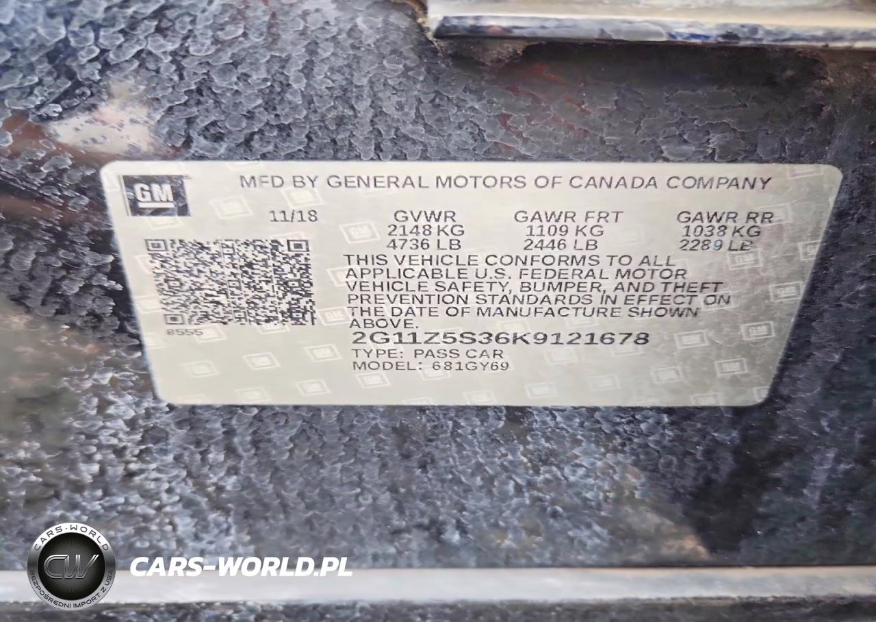 2019 Chevrolet Impala Lt VIN:2G11Z5S36K9121678 - 13