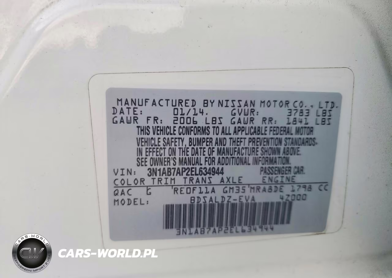 2014 Nissan Sentra S VIN:3N1AB7AP2EL634944 - 12