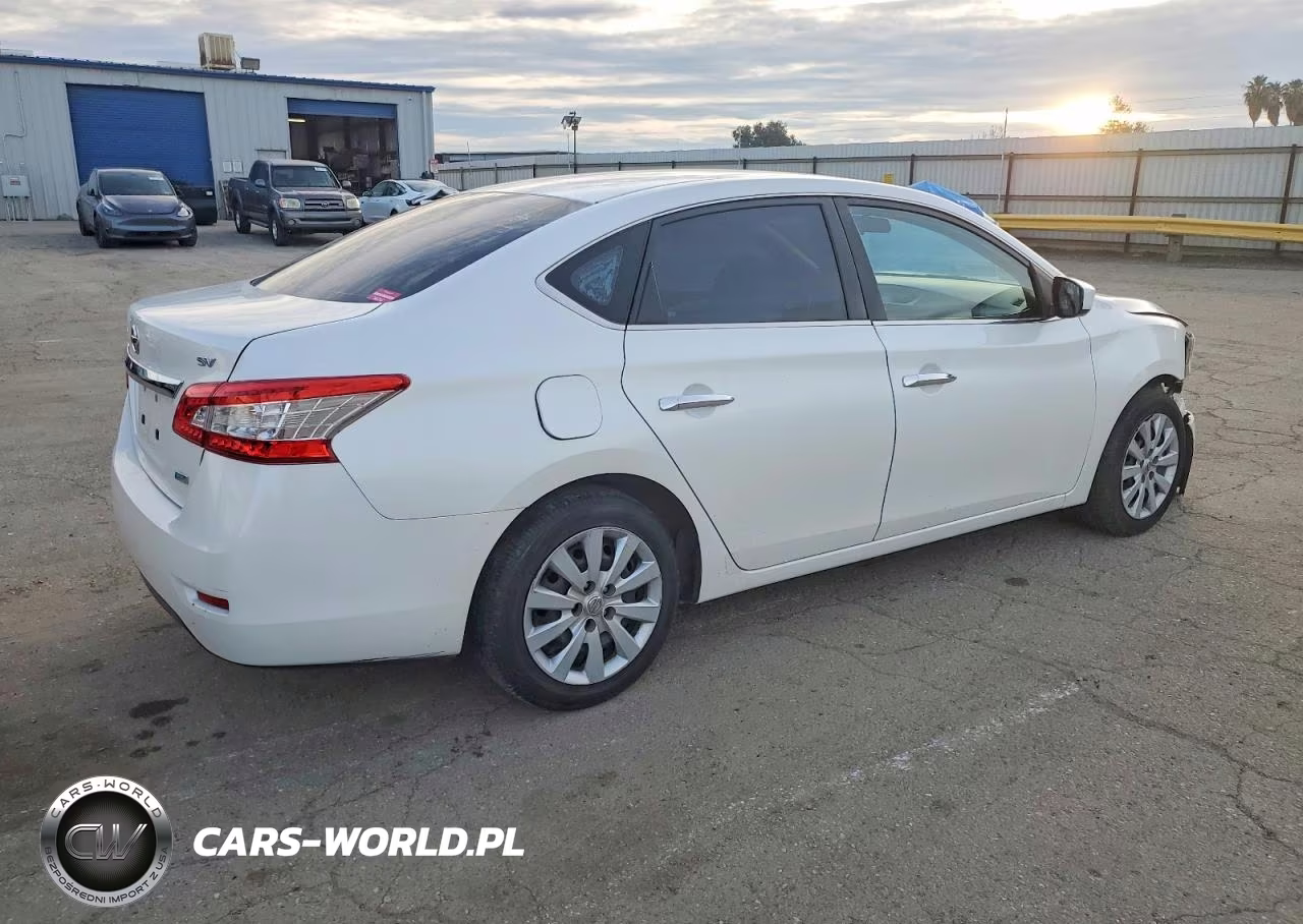 2014 Nissan Sentra S VIN:3N1AB7AP2EL634944 - 3