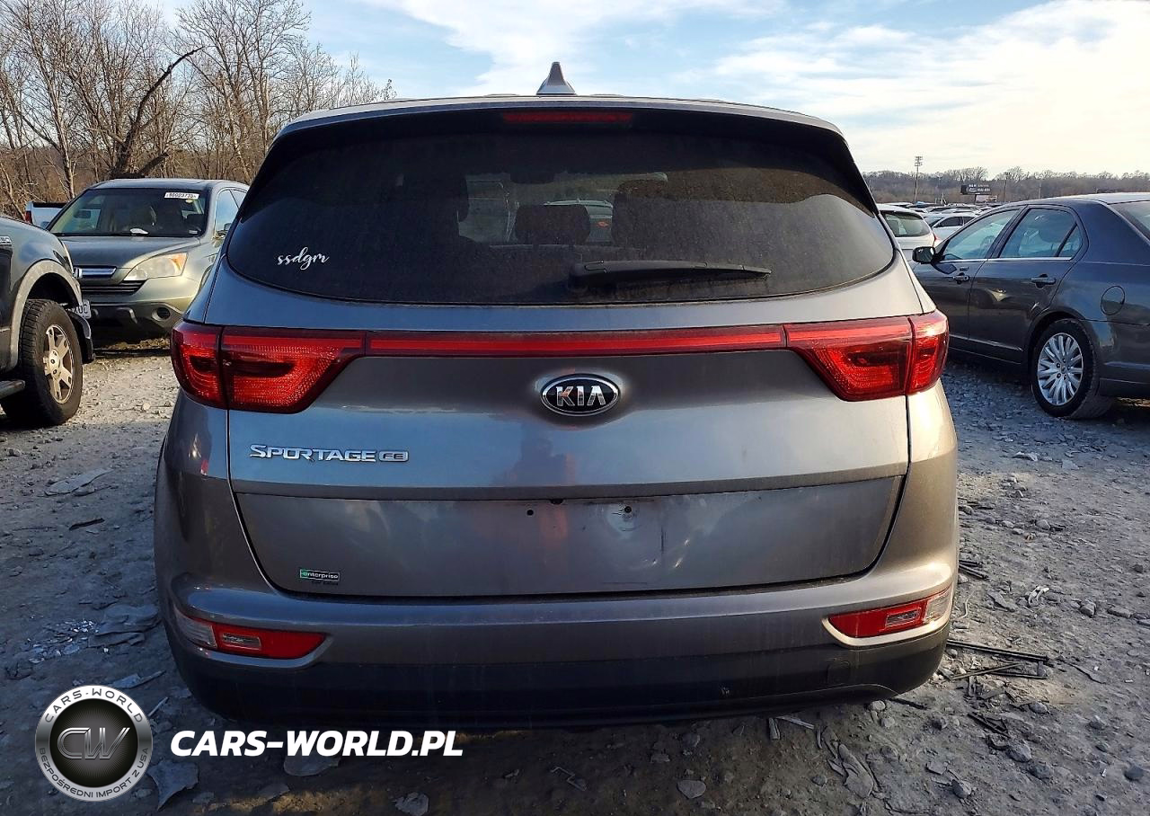2017 Kia Sportage Lx VIN:KNDPM3AC0H7171976 - 6
