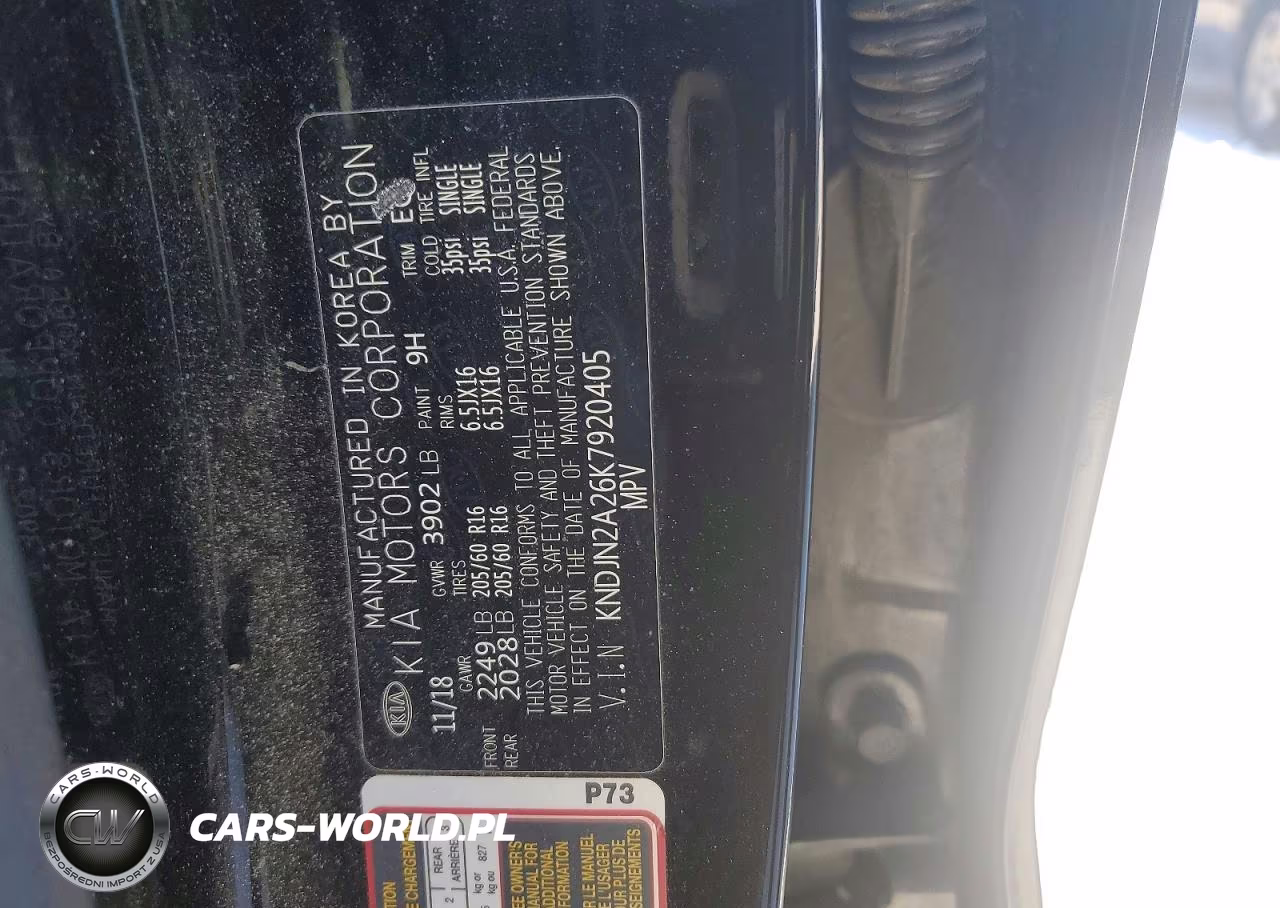 2019 Kia Soul VIN:KNDJN2A26K7920405 - 13