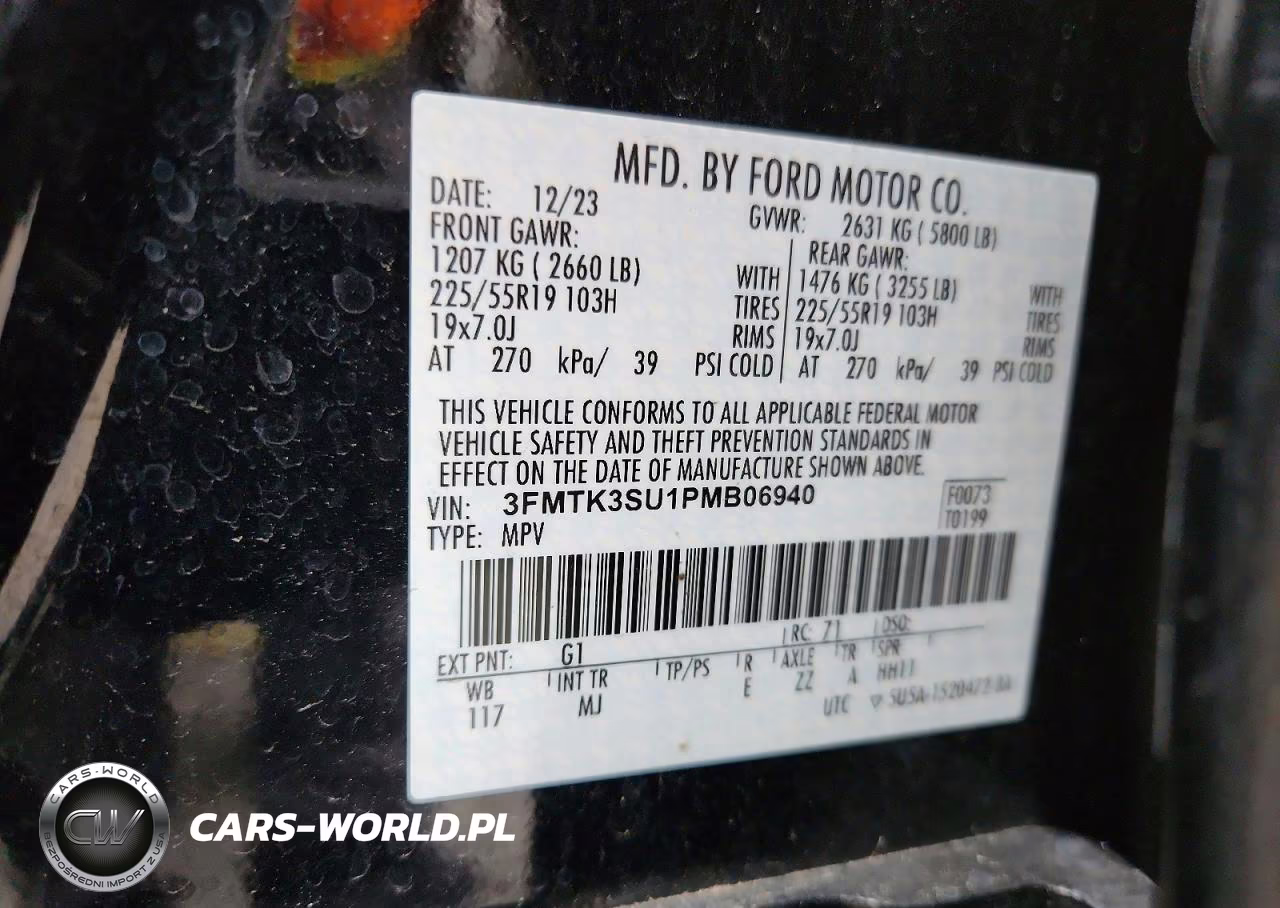 2023 Ford Mustang Mach-E Premium VIN:3FMTK3SU1PMB06940 - 14