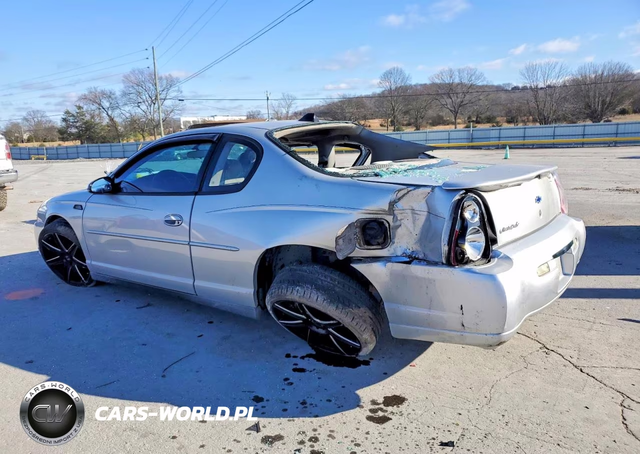 2004 Chevrolet Monte Carlo Ls VIN:2G1WW12E349190646 - 2