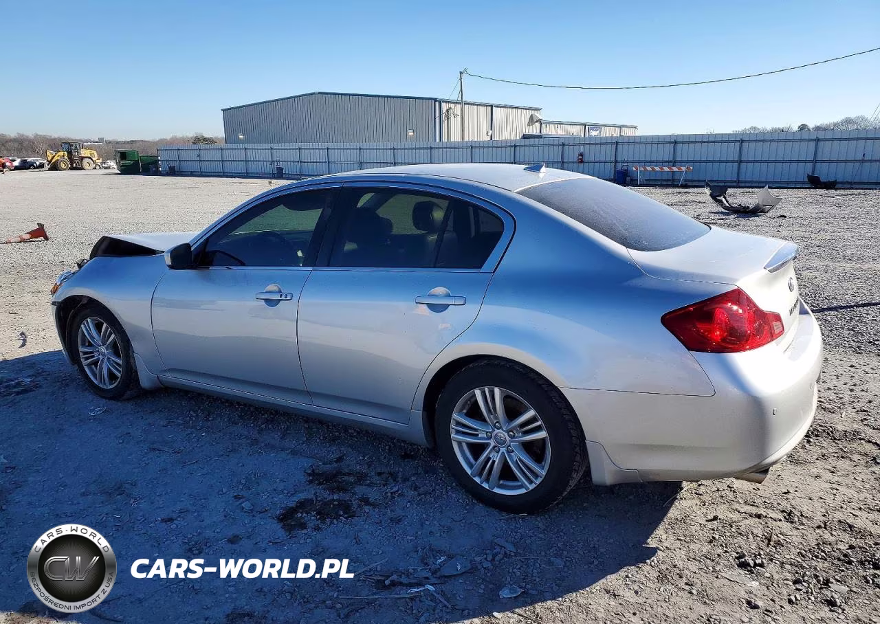 2012 Infiniti G37 Base VIN:JN1CV6APXCM936642 - 2