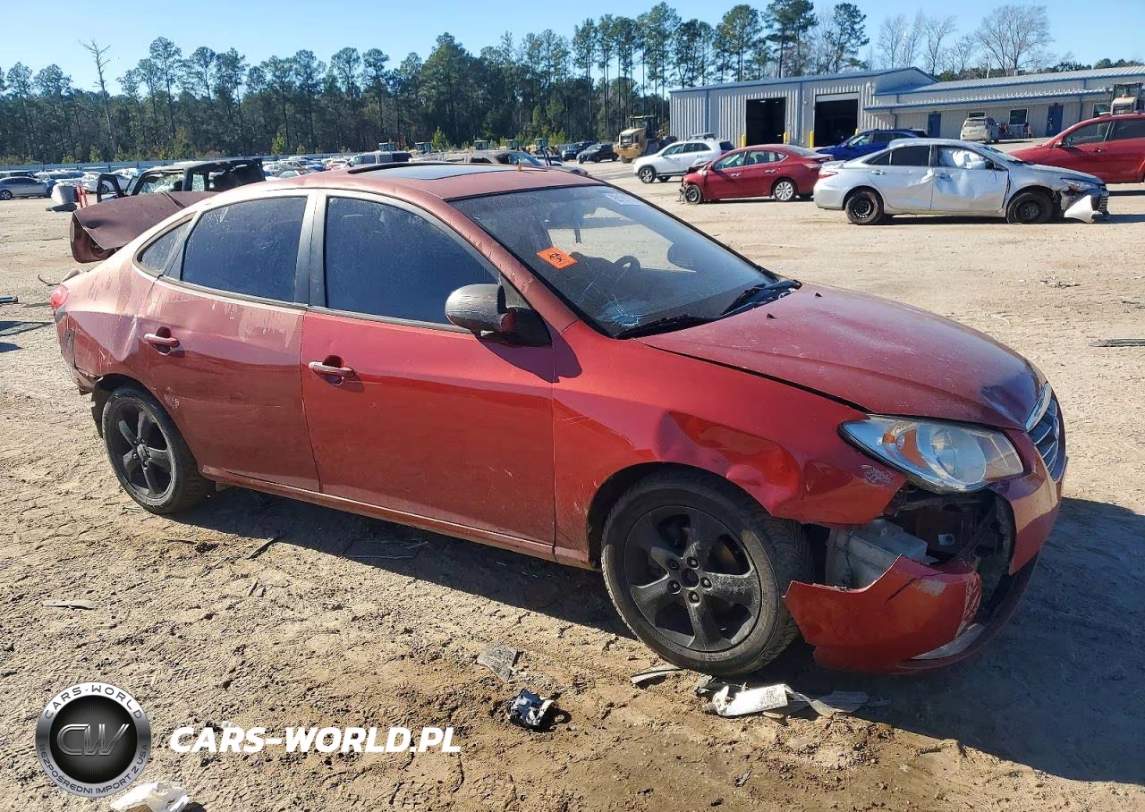 2008 Hyundai Elantra Gls VIN:KMHDU46D78U492243 - 4