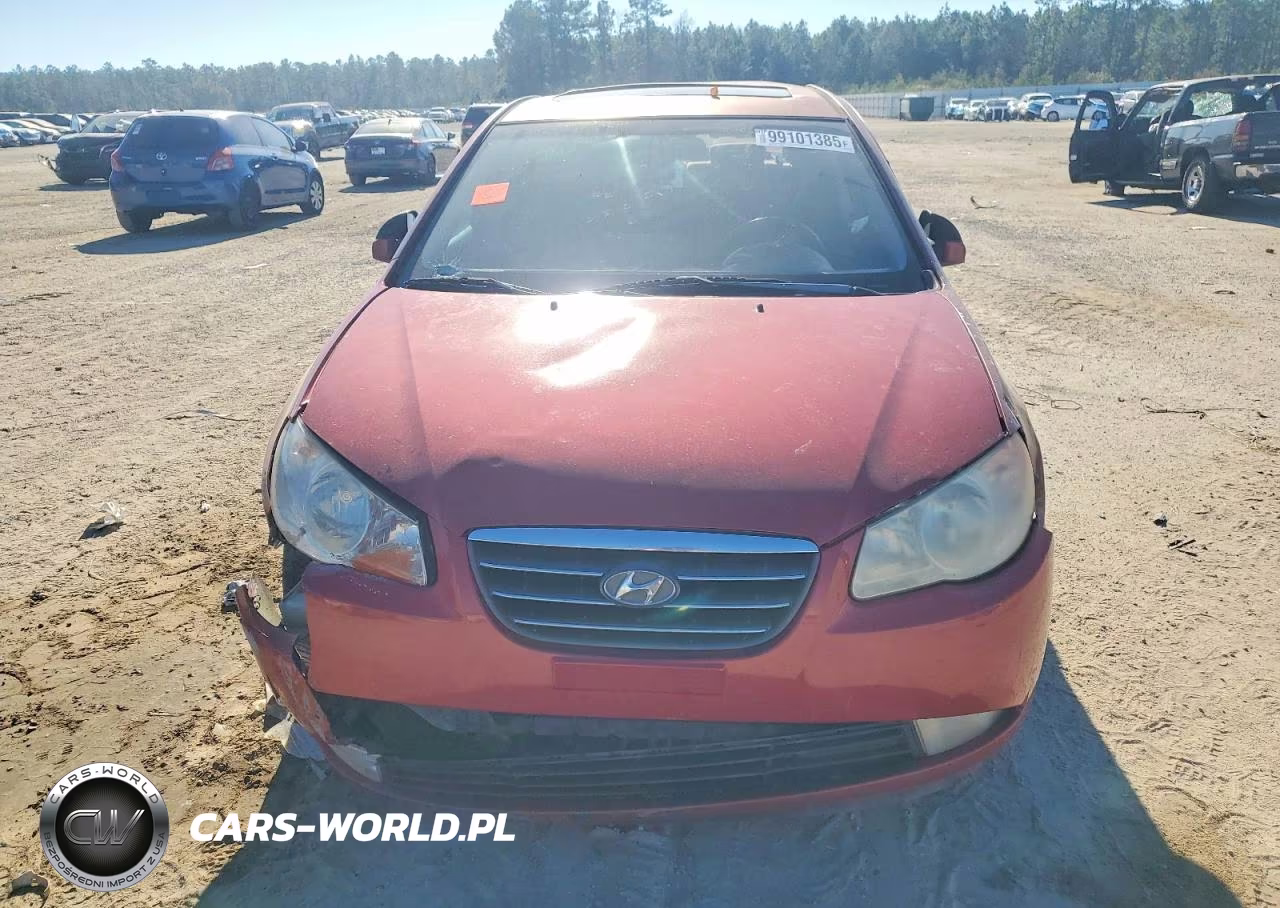 2008 Hyundai Elantra Gls VIN:KMHDU46D78U492243 - 5