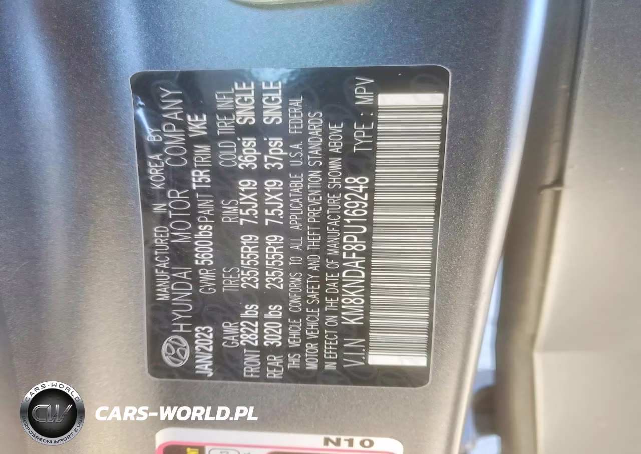 2023 Hyundai Ioniq 5 Sel VIN:KM8KNDAF8PU169248 - 12
