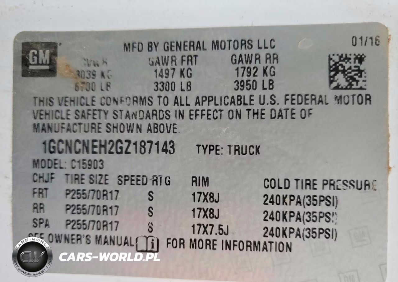2016 Chevrolet Silverado C1500 VIN:1GCNCNEH2GZ187143 - 12