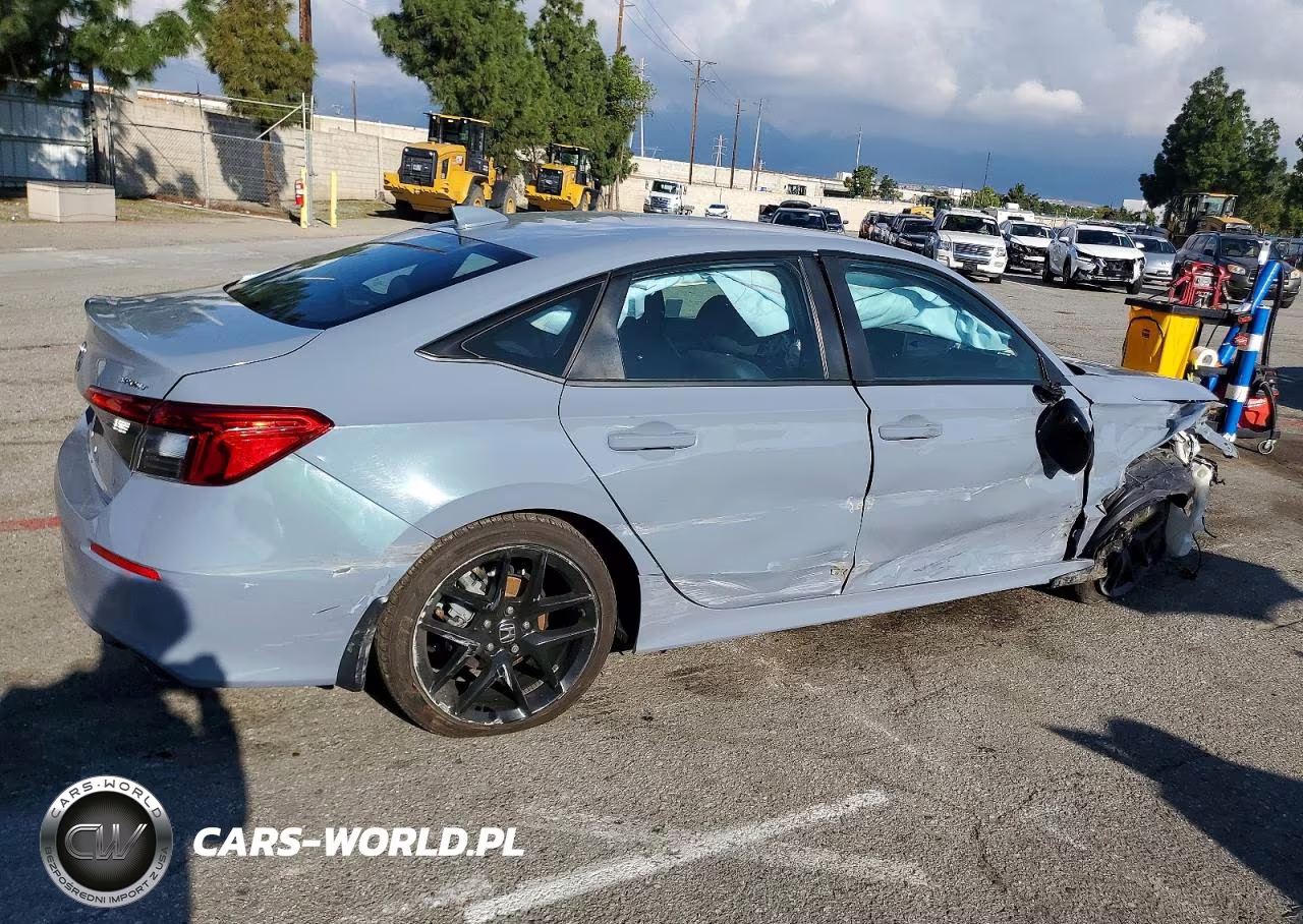 2022 Honda Civic Sport VIN:2HGFE2F54NH607906 - 3
