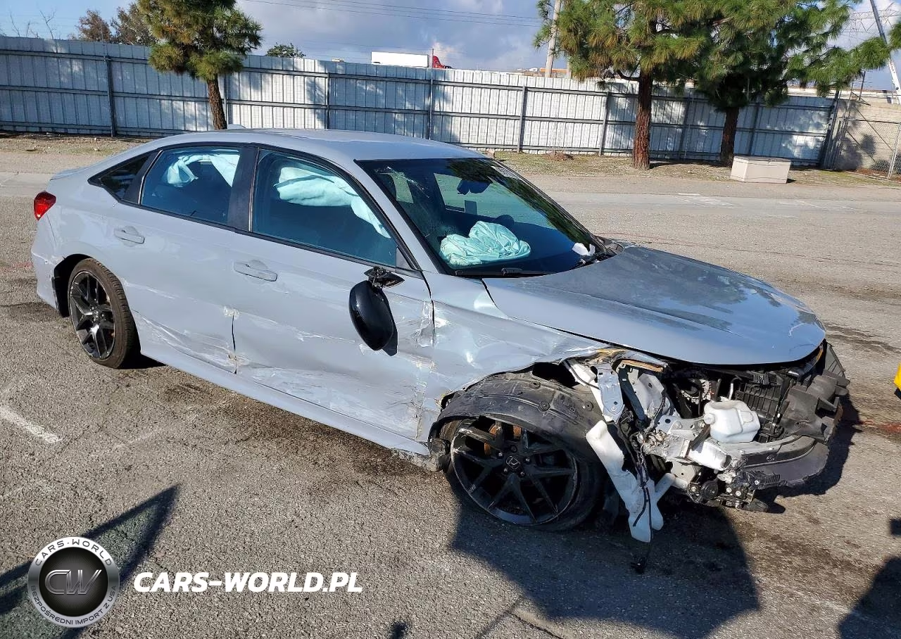 2022 Honda Civic Sport VIN:2HGFE2F54NH607906 - 4