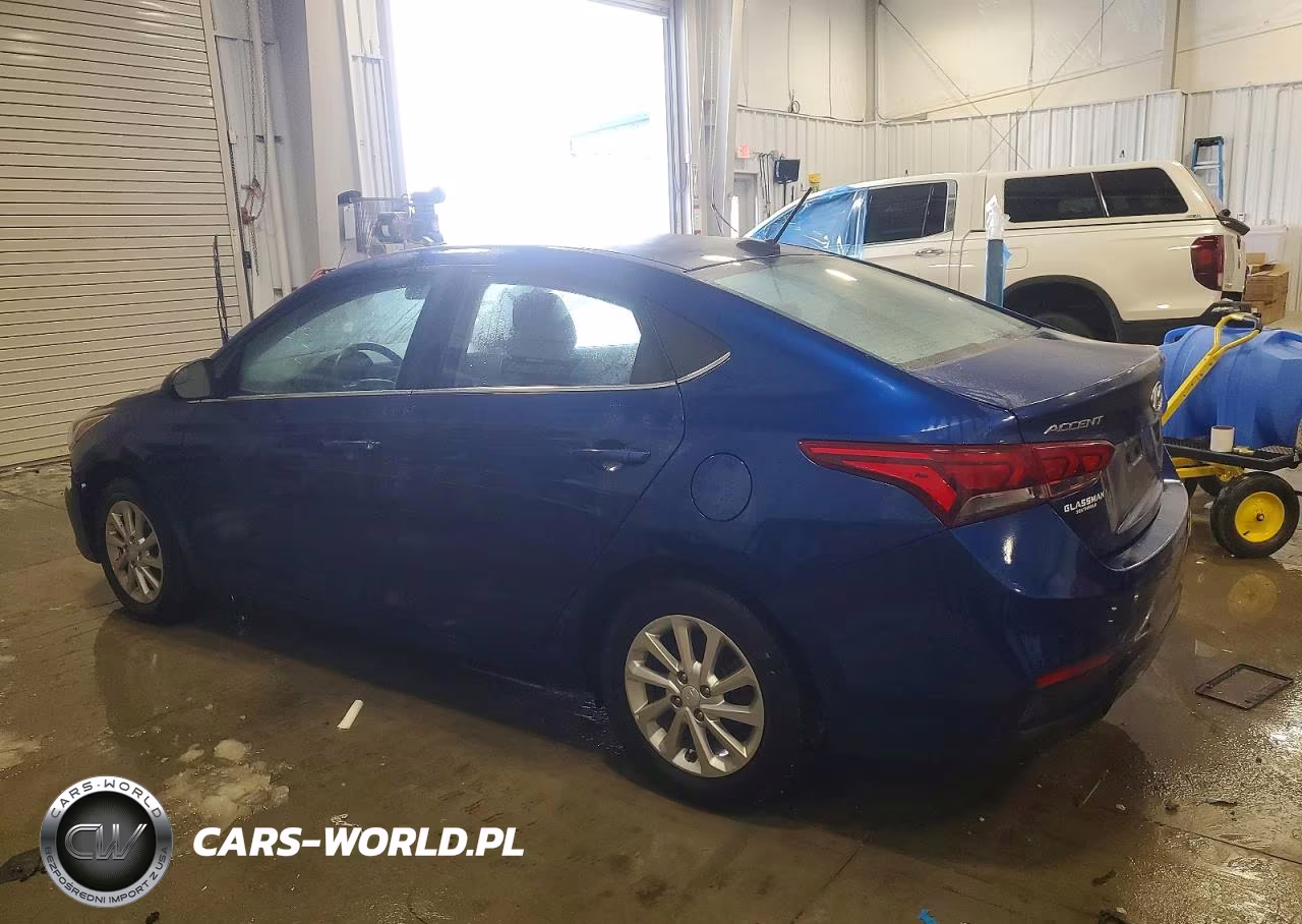 2022 Hyundai Accent Sel VIN:3KPC24A63NE187668 - 2