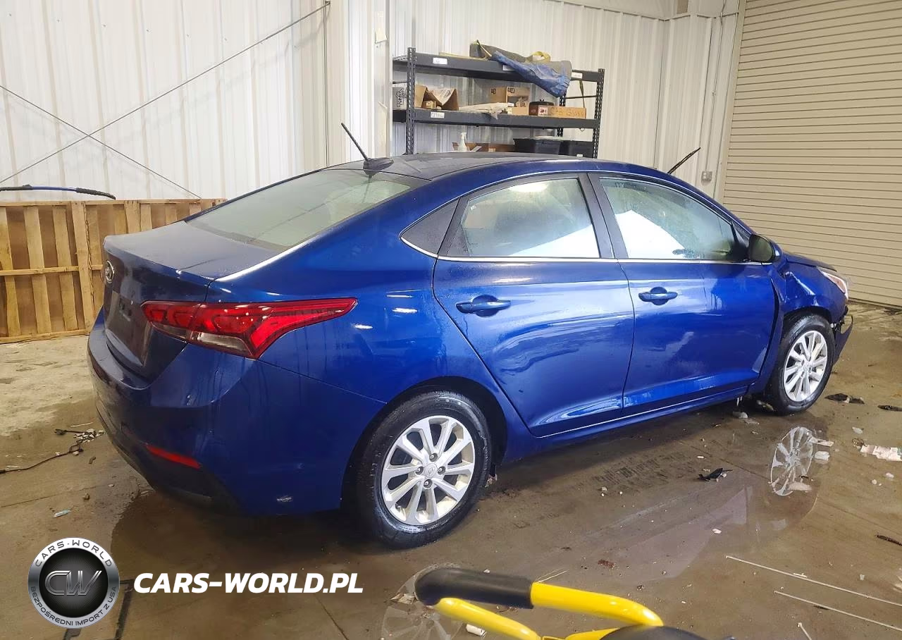 2022 Hyundai Accent Sel VIN:3KPC24A63NE187668 - 3