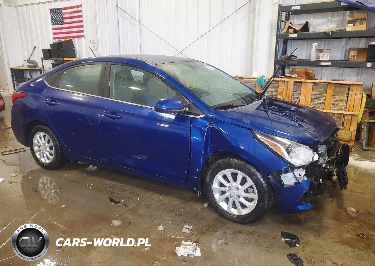2022 Hyundai Accent Sel VIN:3KPC24A63NE187668 - 4