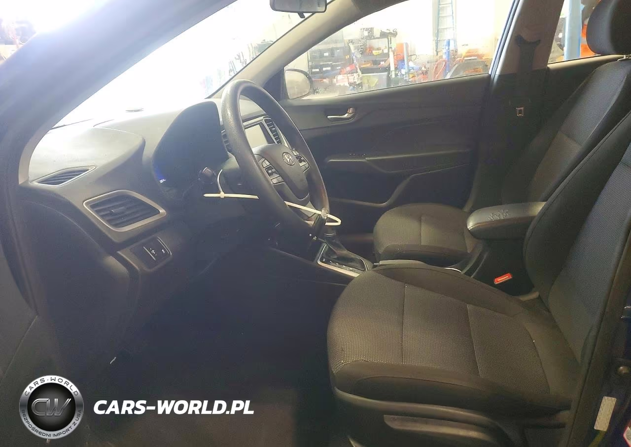 2022 Hyundai Accent Sel VIN:3KPC24A63NE187668 - 7
