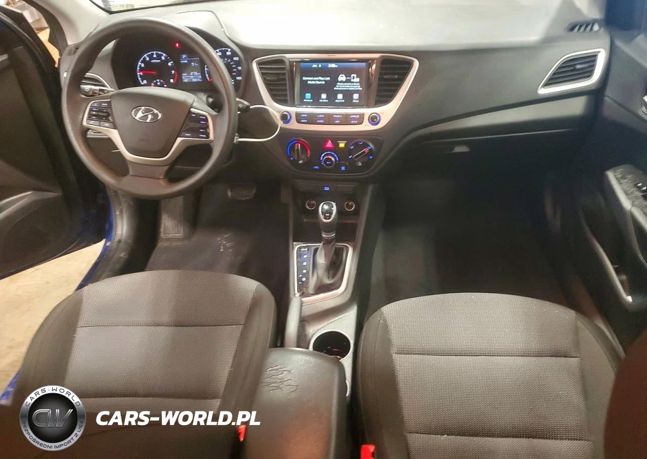 2022 Hyundai Accent Sel VIN:3KPC24A63NE187668 - 8
