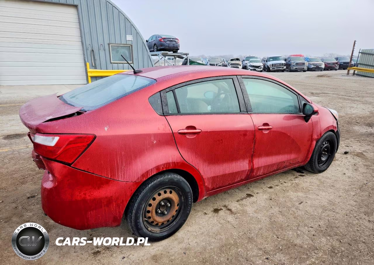2013 Kia Rio Lx VIN:KNADM4A36D6268167 - 3