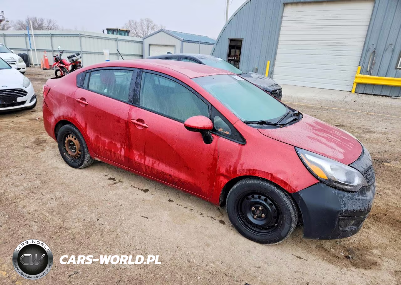 2013 Kia Rio Lx VIN:KNADM4A36D6268167 - 4