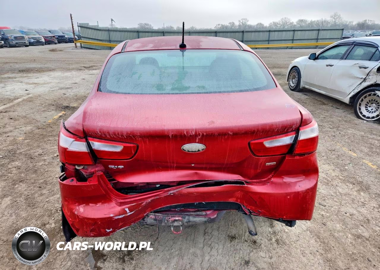 2013 Kia Rio Lx VIN:KNADM4A36D6268167 - 6