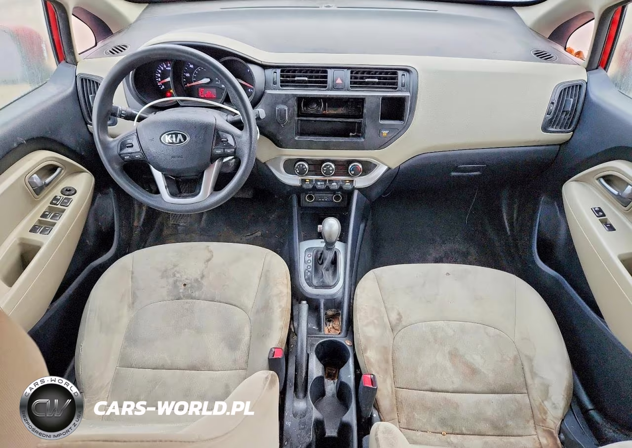 2013 Kia Rio Lx VIN:KNADM4A36D6268167 - 8