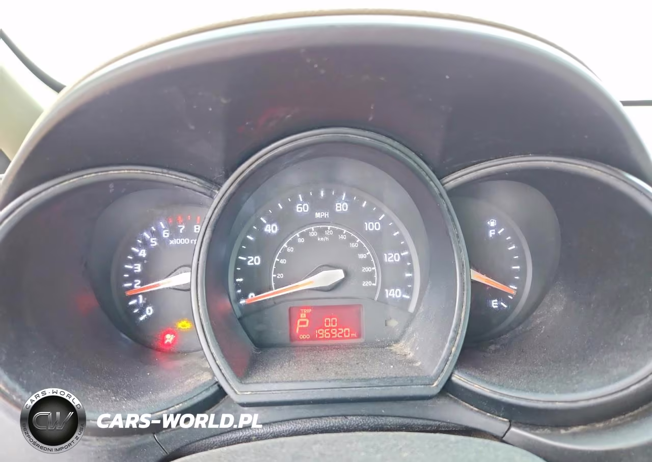 2013 Kia Rio Lx VIN:KNADM4A36D6268167 - 9
