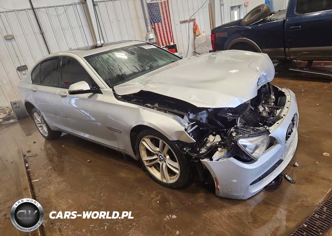 2013 BMW 740 I VIN:WBAYA6C56DD143329 - 4
