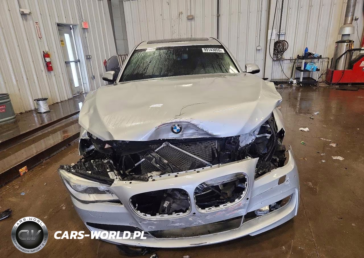 2013 BMW 740 I VIN:WBAYA6C56DD143329 - 5