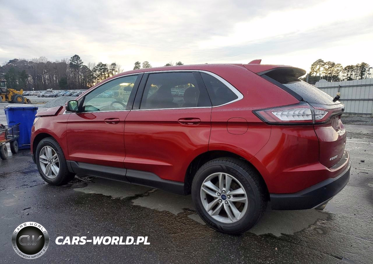 2017 Ford Edge Sel VIN:2FMPK4J97HBB14239 - 2