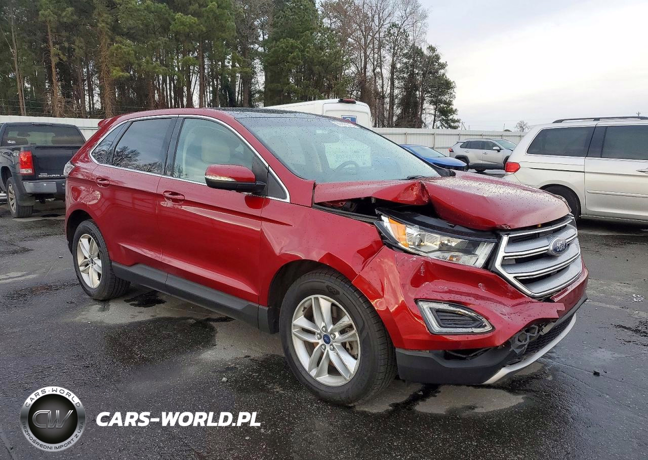 2017 Ford Edge Sel VIN:2FMPK4J97HBB14239 - 4