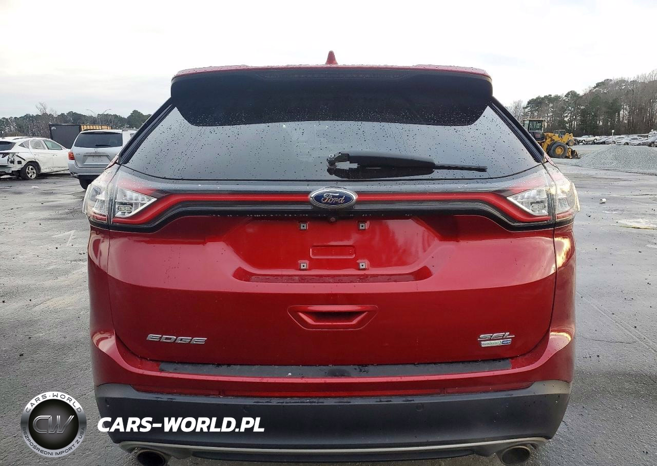 2017 Ford Edge Sel VIN:2FMPK4J97HBB14239 - 6