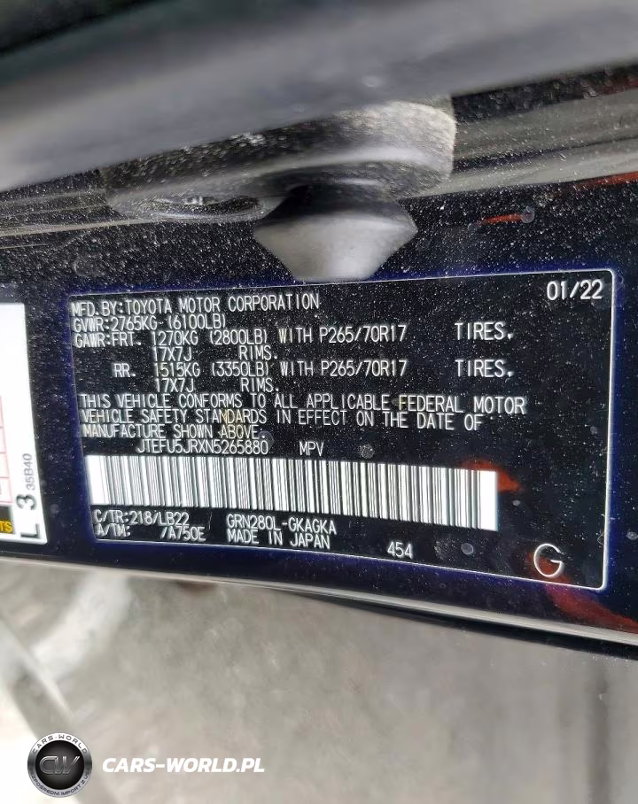 2022 Toyota 4Runner Sr5 Premium VIN:JTEFU5JRXN5265880 - 13