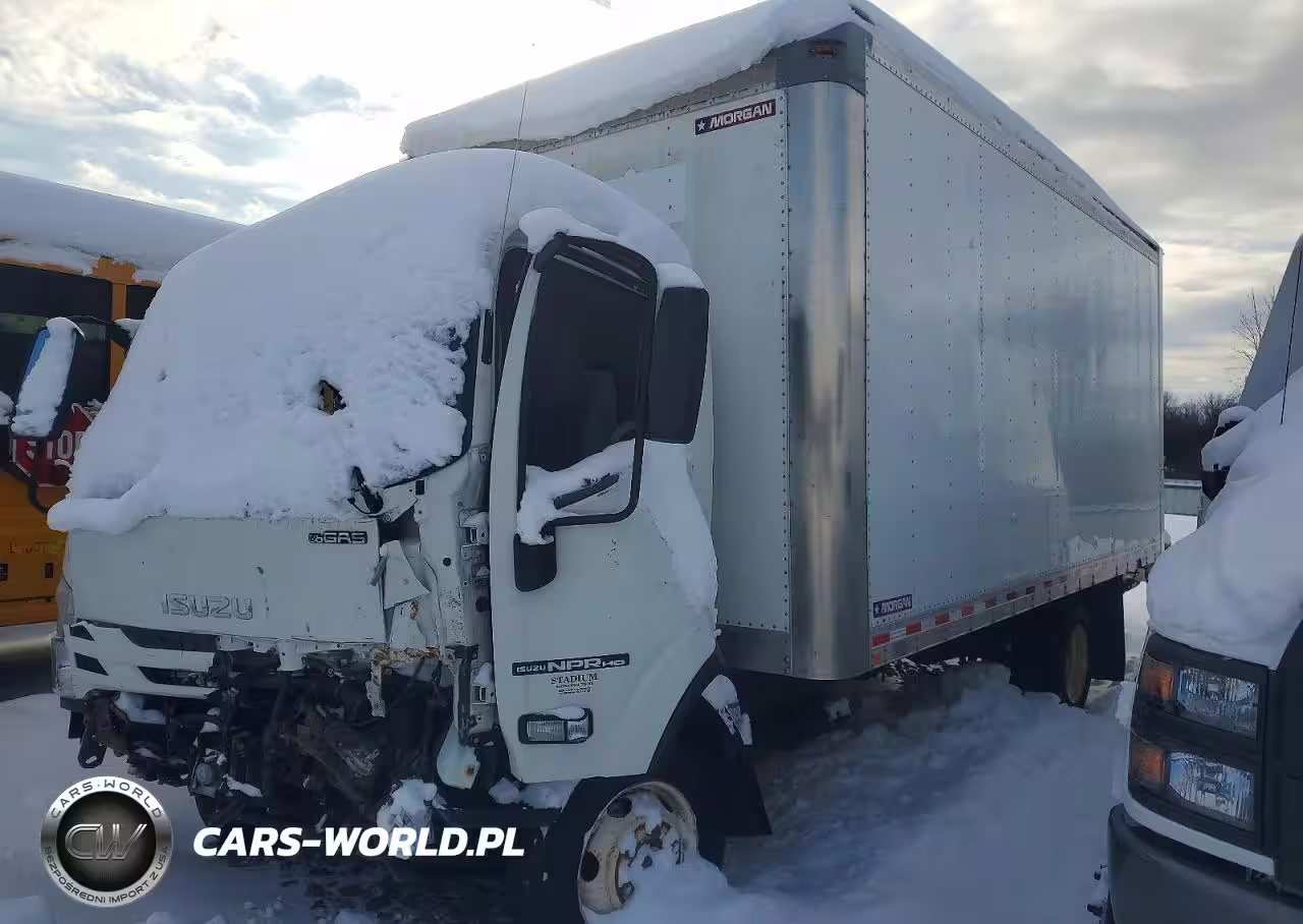 2019 Isuzu Npr Hd Box Truck